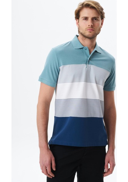 Erkek Regular Fit Çok Renkli % 100 Pamuk Pike Polo Yaka Tişört Y29374355002 modelleri