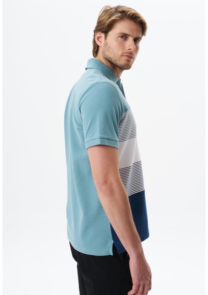 Erkek Regular Fit Çok Renkli % 100 Pamuk Pike Polo Yaka Tişört Y29374355002 fırsatları