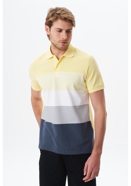 Erkek Regular Fit Çok Renkli Pamuk Pike Polo Yaka Tişört Y29374355002 modelleri