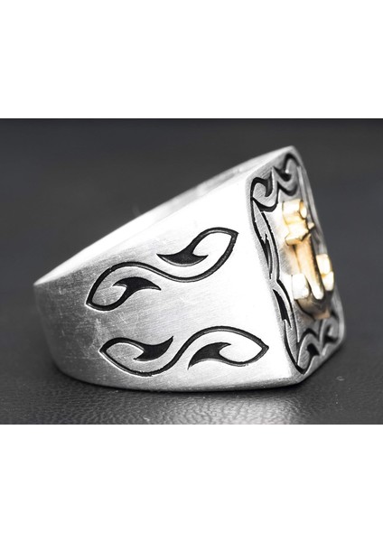 925 Ayar Gümüş Erkek Yüzük - Gemi Çivisi Yüzük modelleri