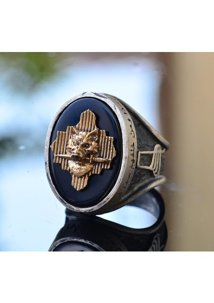 Kurt Yüzüğü, Vahşi Hayat 925 Ayar Gümüş Erkek Büyük Yüzük modelleri