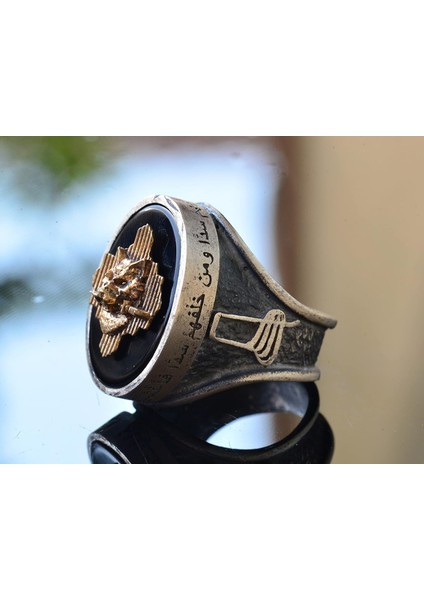 Kurt Yüzüğü, Vahşi Hayat 925 Ayar Gümüş Erkek Büyük Yüzük fırsatları