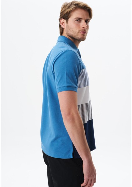 Erkek Regular Fit Çok Renkli Pamuk Pike Polo Yaka Tişört Y29374355002