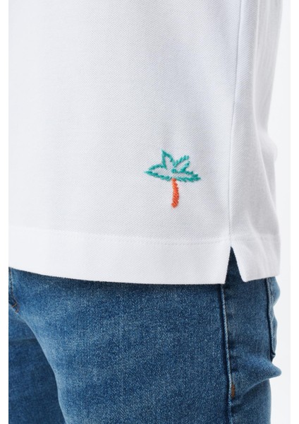 Erkek Regular Fit Basic % 100 Pamuk Pike Polo Yaka Tişört Y29374354802 fırsatları