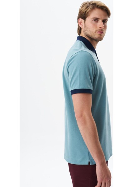 Erkek Regular Fit Basic Pamuk Pike Fermuarlı Polo Yaka Tişört Y29374354302 fırsatları