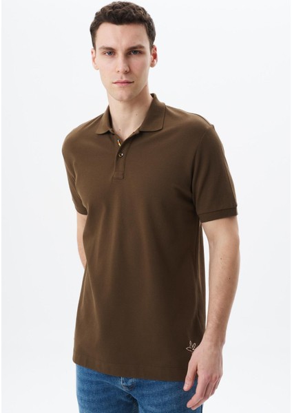 Erkek Regular Fit Basic Pamuk Pike Polo Yaka Tişört Y29374354802
