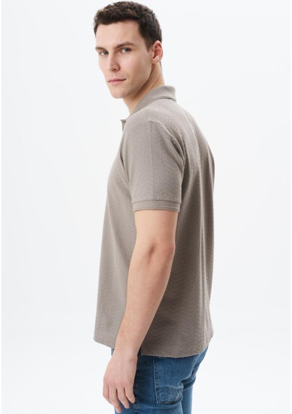 Erkek Basic Regular Fit Jakarlı Süprem Polo Yaka Tişört Y29374356402 fırsatları