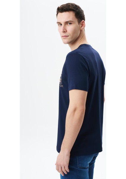 Erkek Regular Fit Baskılı Süprem Bisiklet Yaka Tişört Y29344453602 fırsatları
