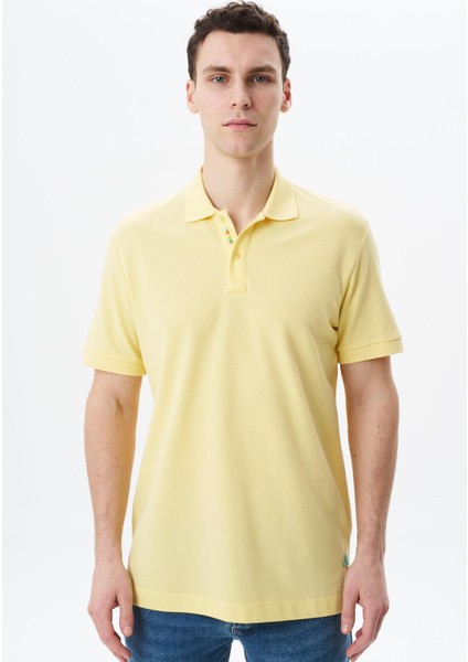 Erkek Regular Fit Basic Pamuk Pike Polo Yaka Tişört Y29374354802