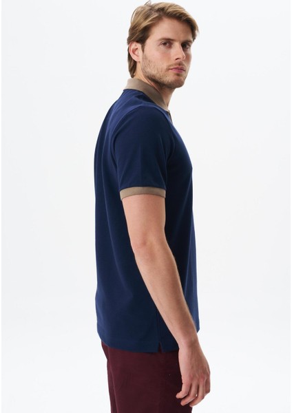 Erkek Regular Fit Basic Pamuk Pike Fermuarlı Polo Yaka Tişört Y29374354302 fırsatları