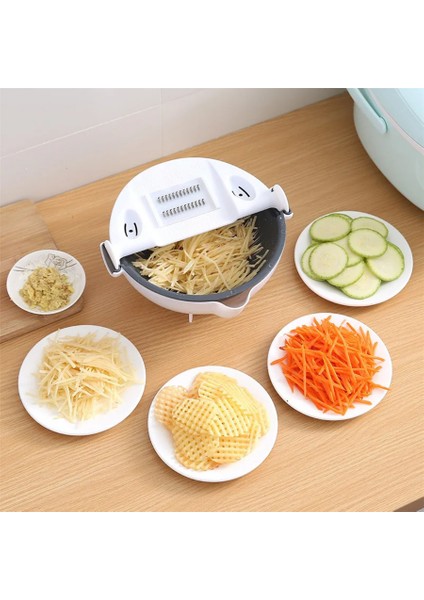 Çok Amaçlı Süzgeçli Pratik Rende Sebze Meyve Doğrayıcı Fonksiyonel Mutfak Rendesi fiyatları