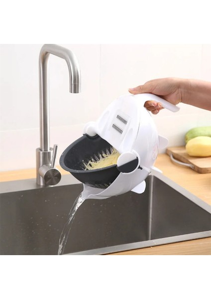 Çok Amaçlı Süzgeçli Pratik Rende Sebze Meyve Doğrayıcı Fonksiyonel Mutfak Rendesi indirimleri