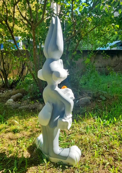 El Boyama Bugs Bunny Dekor Obje Polyester 28X66 cm fiyatları