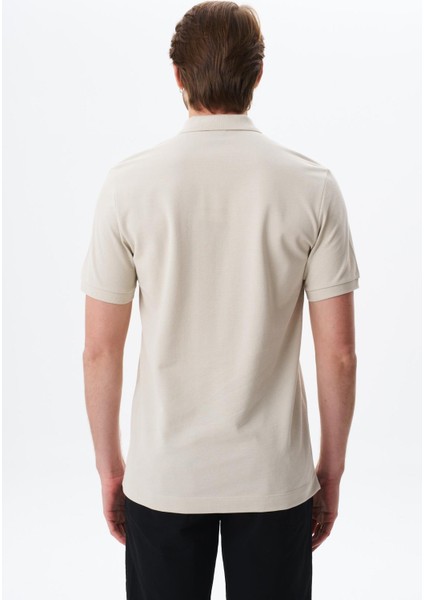 Erkek Yazı Baskılı Regular Fit % 100 Pamuk Pike Polo Yaka Tişört Y29374355802 fırsatları