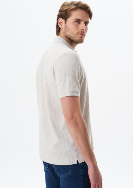 Erkek Basic Regular Fit Jakarlı Süprem Polo Yaka Tişört Y29374356302 fırsatları