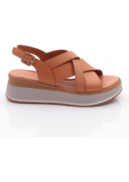 650-22229 Kadin Kalin Taban Sandalet