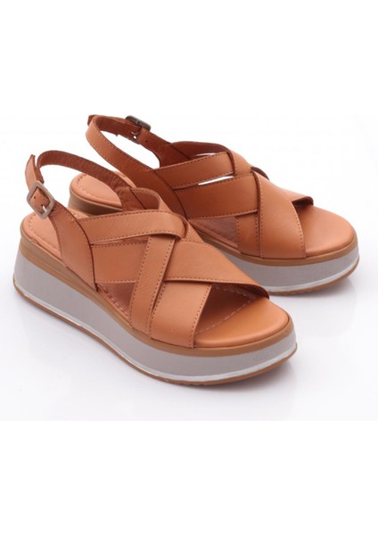 650-22229 Kadin Kalin Taban Sandalet