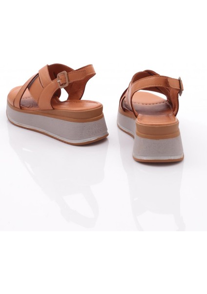 650-22229 Kadin Kalin Taban Sandalet
