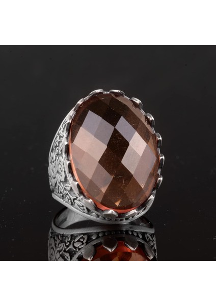 925 Ayar Sterling Gümüş Yüzük, Erkekler Için Sultanite Taşı Yüzük indirimleri