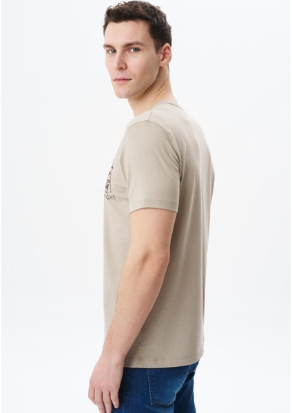 Erkek Regular Fit Baskılı Süprem Bisiklet Yaka Tişört Y29344453602 fırsatları