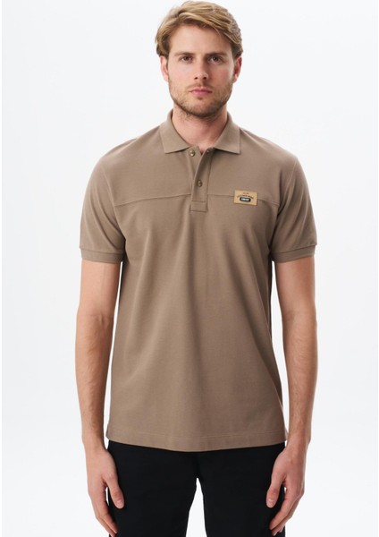 Erkek Regular Fit Basic % 100 Pamuk Pike Polo Yaka Tişört Y29374355402