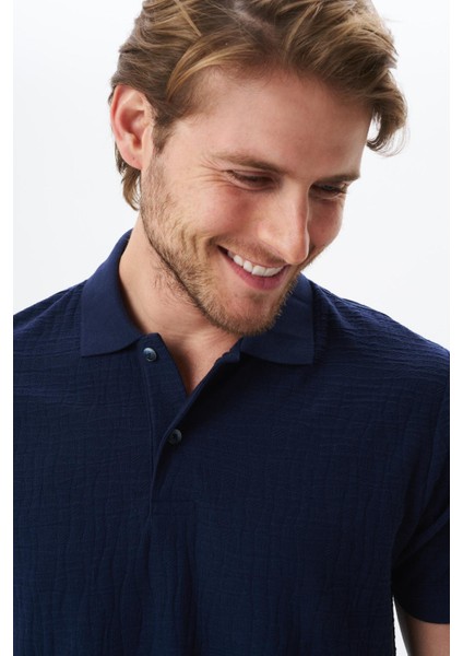Erkek Basic Regular Fit Jakarlı Süprem Polo Yaka Tişört Y29374356302 fiyatları