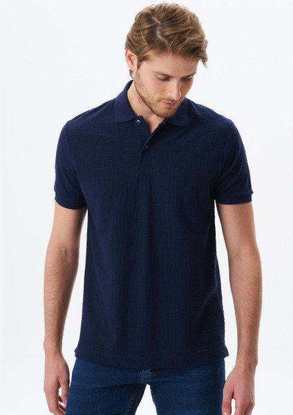 Erkek Basic Regular Fit Jakarlı Süprem Polo Yaka Tişört Y29374356302 modelleri