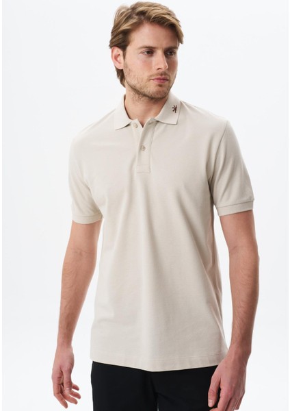 Erkek Basic Regular Fit Pamuk Pike Polo Yaka Tişört Y29374355902