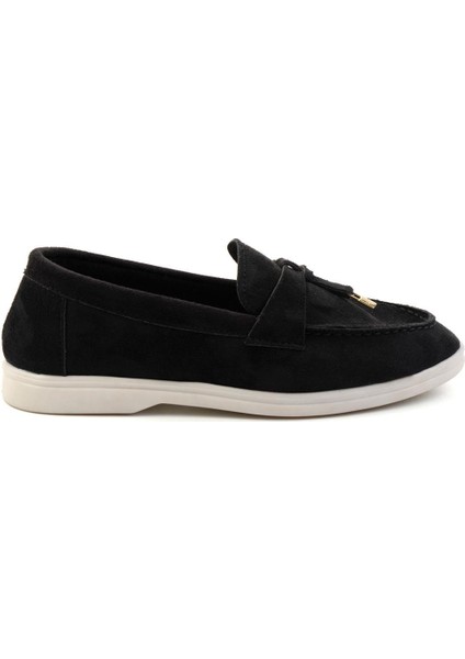 Siyah Kadın Loafer Ayakkabı K01140004672