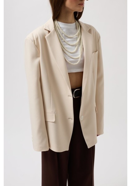 Basic Oversize Ceket
