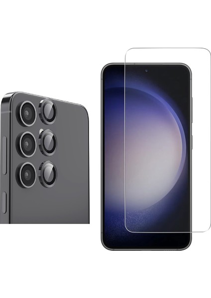 Samsung Galaxy S25 Plus Uyumlu Micro Nano Ekran Koruyucu + Sapphire Kamera Lens Koruyucu