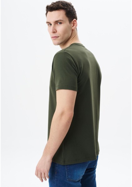 Erkek Regular Fit Baskılı Süprem Bisiklet Yaka Tişört Y29344453702 fırsatları