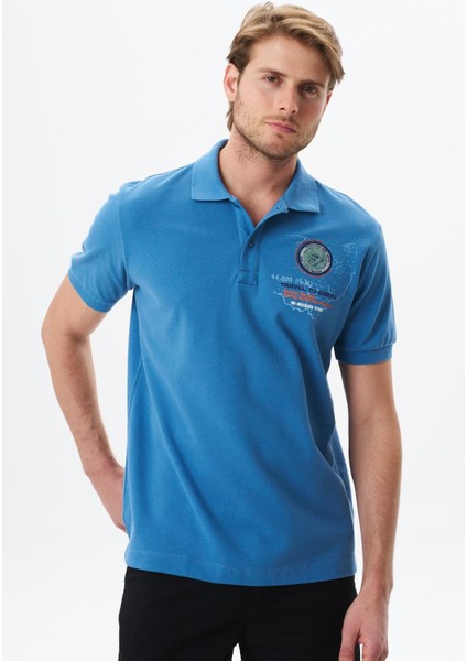 Erkek Regular Fit Baskılı % 100 Pamuk Pike Polo Yaka Tişört Y29374355102 modelleri