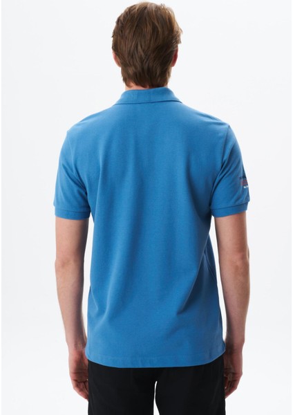 Erkek Regular Fit Baskılı % 100 Pamuk Pike Polo Yaka Tişört Y29374355102 indirimleri