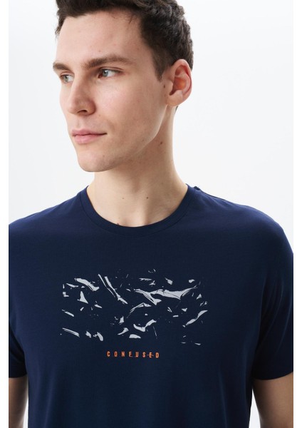 Erkek Regular Fit Baskılı Süprem Bisiklet Yaka Tişört Y29344453902 fiyatları