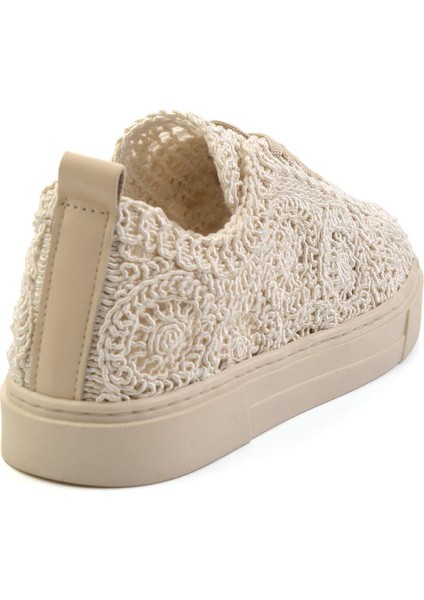 Bej Leather Kadın Sneaker K01331999916 modelleri