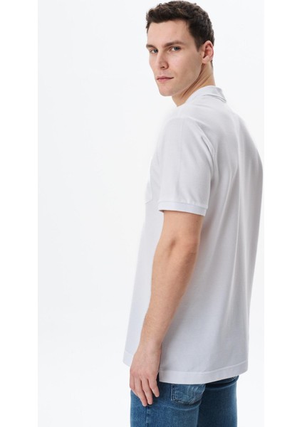 Erkek Regular Fit Basic % 100 Pamuk Pike Cepli Polo Yaka Tişört Y29374355502 fırsatları