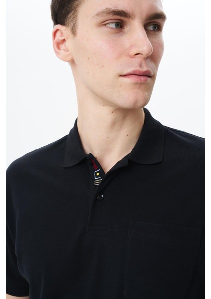 Erkek Regular Fit Basic % 100 Pamuk Pike Cepli Polo Yaka Tişört Y29374355502 fiyatları