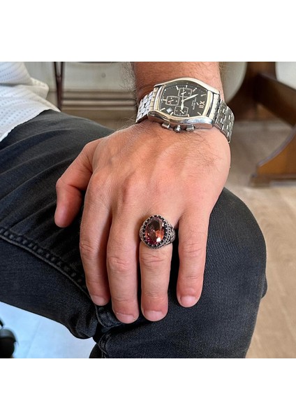 925 Ayar Gümüş Yüzük, Yapay Taş Yüzük, Kartal Sembolü Yüzük, El Yapımı Yüzük (Yapay Sultanite) modelleri