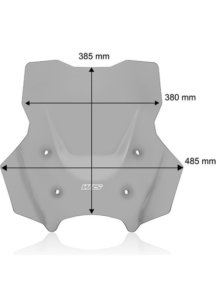 Ön Cam Tourıng Plus Dark Smoked Radar Bmw R1300 Gs Adv 24-25 fiyatları