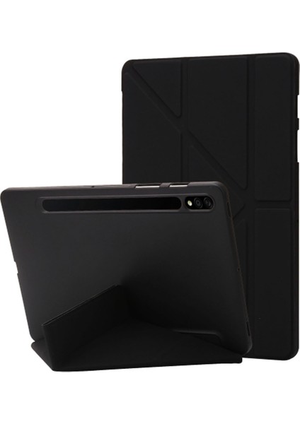 Samsung Galaxy Tab S9 Fe Plus Uyumlu Flip Prizma Seri Kapaklı Kılıf