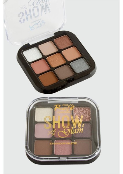Roesıa Rose Cosmetics Rose Show Glam 9-Pack Eye Shadowpalette fiyatları
