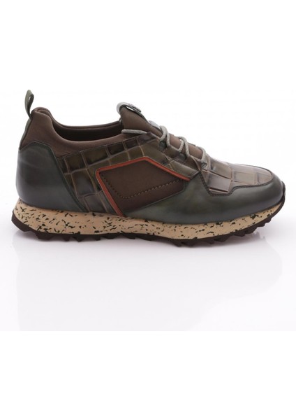5105 Erkek Bağcikli Sneakers Ayakkabi