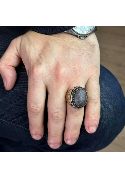 Erkek Yüzük, 925 Ayar Gümüş Yüzük, Müslüman Yüzük modelleri