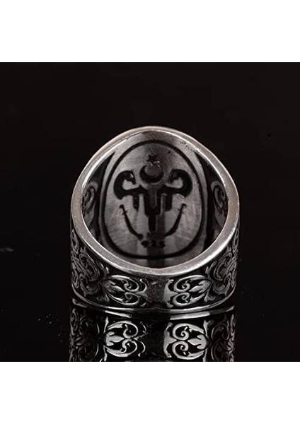 925 Ayar Gümüş Kurt Yüzüğü - Cesur Tarz ve Sembolik Güç Için Çarpıcı Kurt Başlı Erkek Yüzüğü (Kişiselleştirilebilir) indirimleri