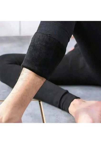 Erkek Içi Peluş Termal Tayt Kışlık Peluşlu Polarlı Likralı Polar Termal Içlik