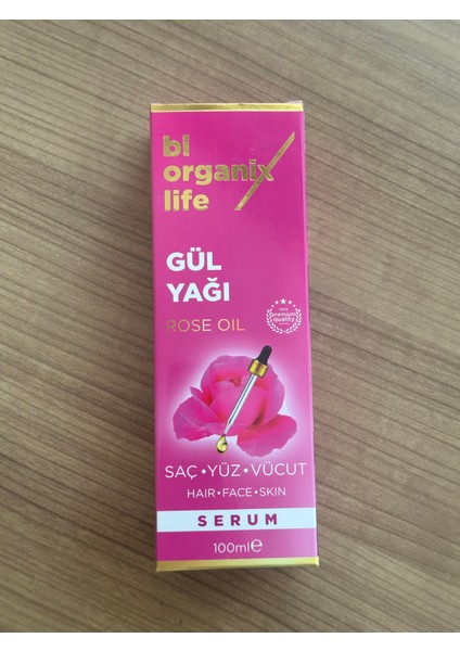 Bi Organix Life Gül Serum 100 Ml.