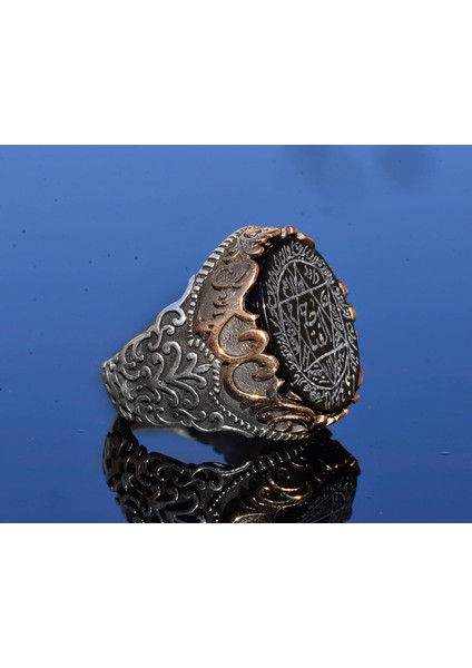 Sterling Gümüş Erkek Yüzük, Doğal Siyah Oniks Taşı, Kral Süleyman Mühürü Yüzüğü, El Yapımı Takı (Oniks) fırsatları