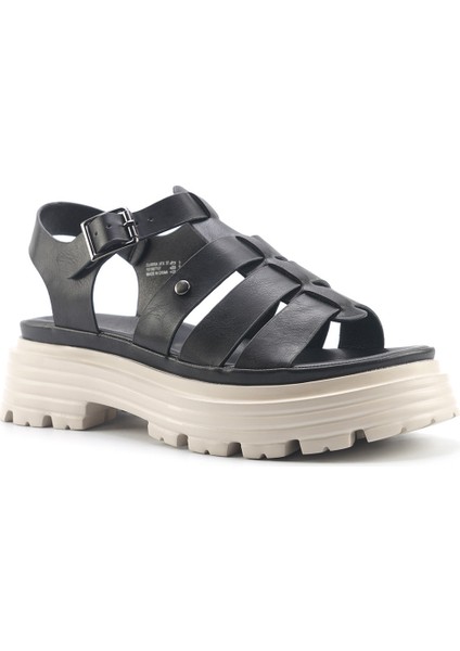 Clarra 5fx Siyah Kadın Spor Sandalet