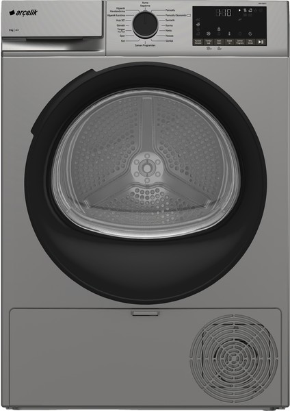 9 kg Çamaşır - Kurutma Makinesi Gri Set (9120 Dmx S- 900 Kmx S)
